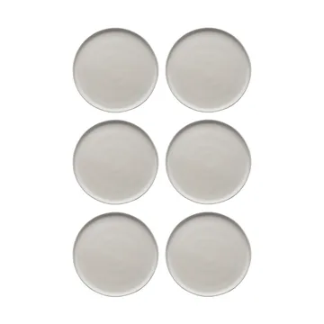 Sandsbro talerz offwhite, Ø26 cm, 6-pak - Scandi Living
