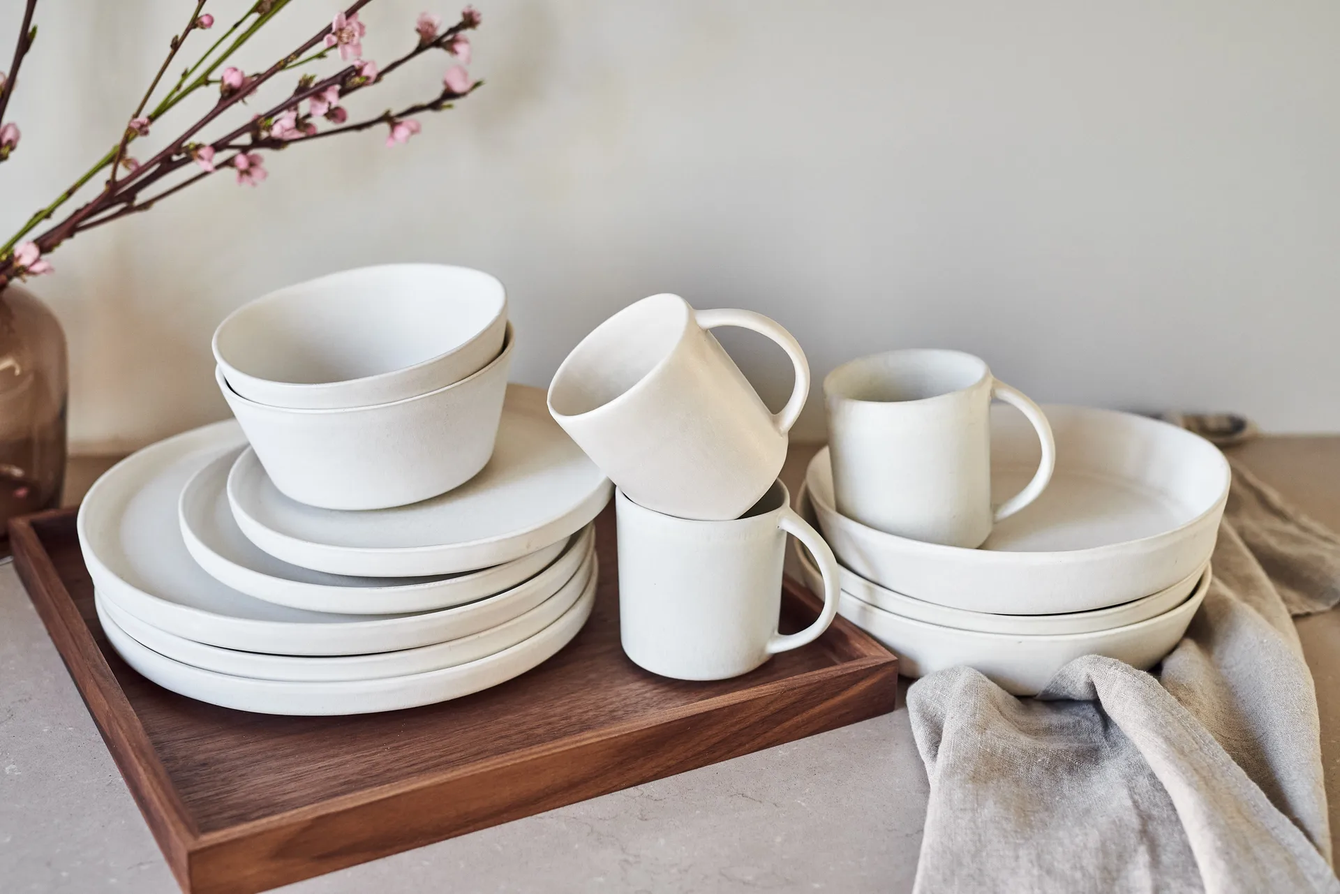 Sandsbro zestaw startowy 20 elementów - Offwhite,  Scandi Living