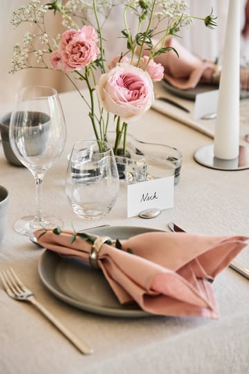 Serwetki lniane Clean 45x45 cm 4 szt - Dusty Rose (blady róż) - Scandi Living