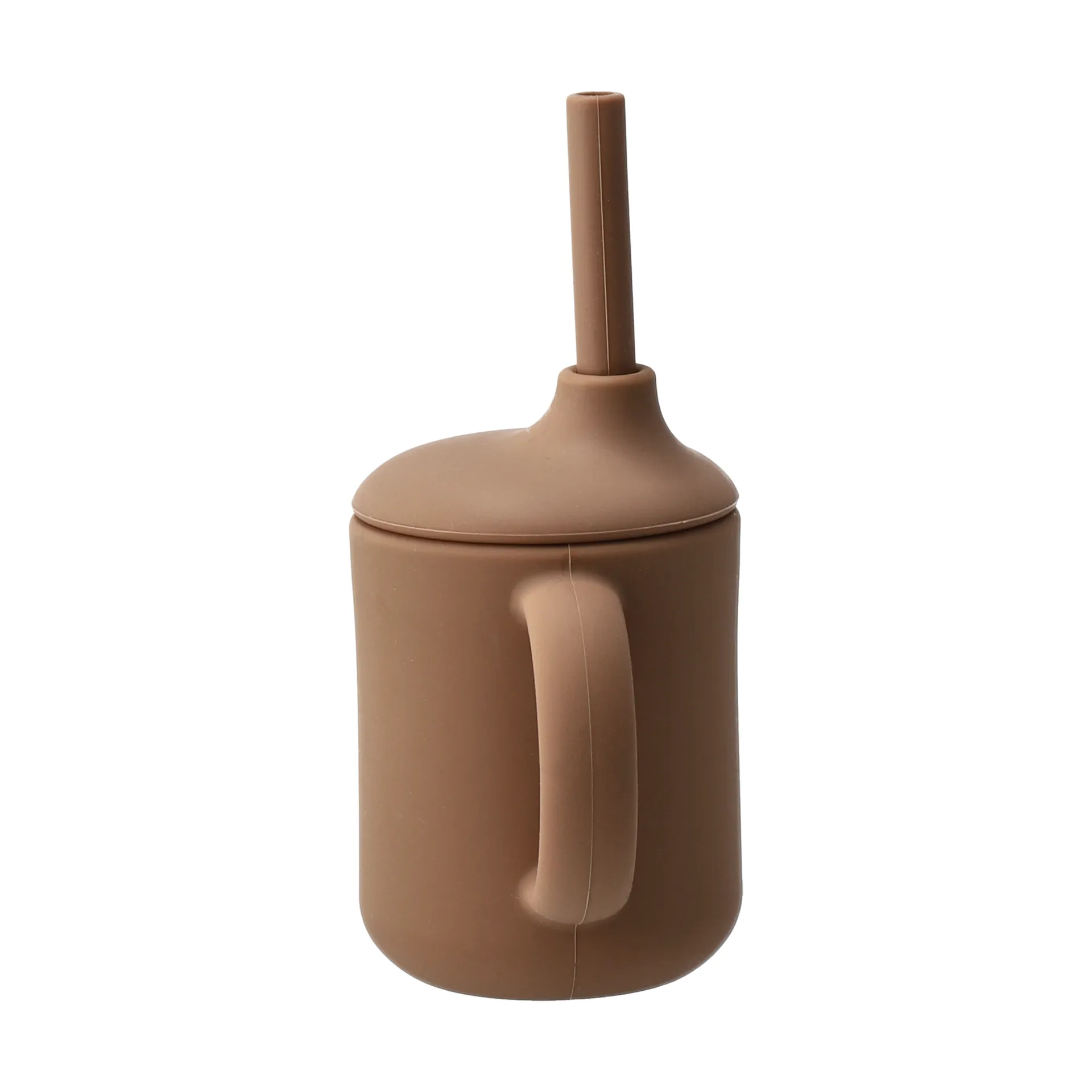 Silikonowy kubek Idun ze słomką 120 ml, Hazel Scandi Living