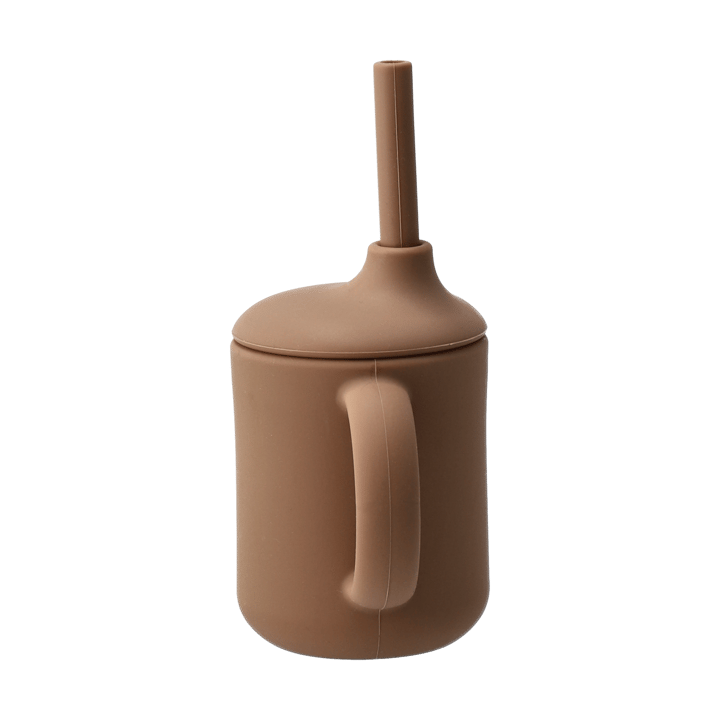 Silikonowy kubek Idun ze słomką 120 ml, Hazel Scandi Living