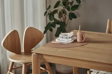 Silikonowy kubek Idun ze słomką 120 ml - Hazel - Scandi Living