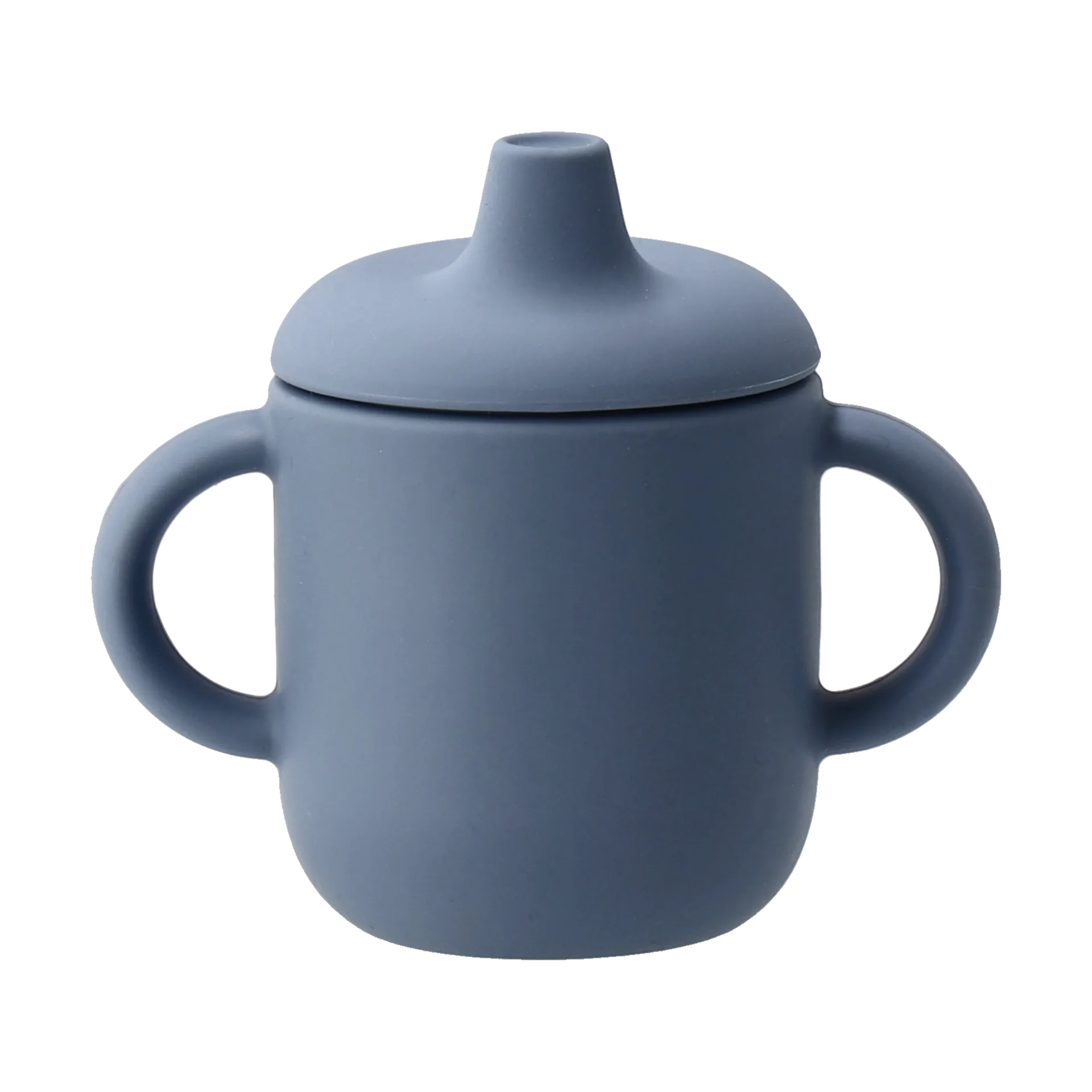 Silikonowy kubek niekapek Elvie 180 ml, Blue Scandi Living