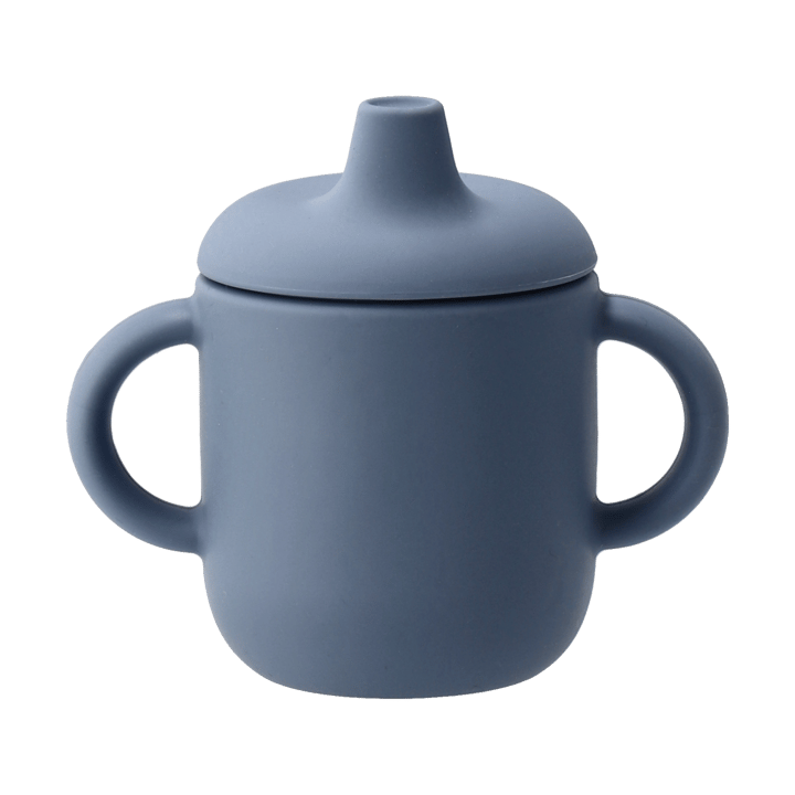 Silikonowy kubek niekapek Elvie 180 ml - Blue - Scandi Living