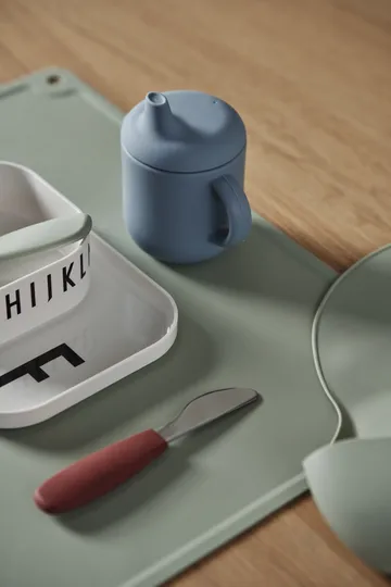 Silikonowy kubek niekapek Elvie 180 ml - Blue - Scandi Living