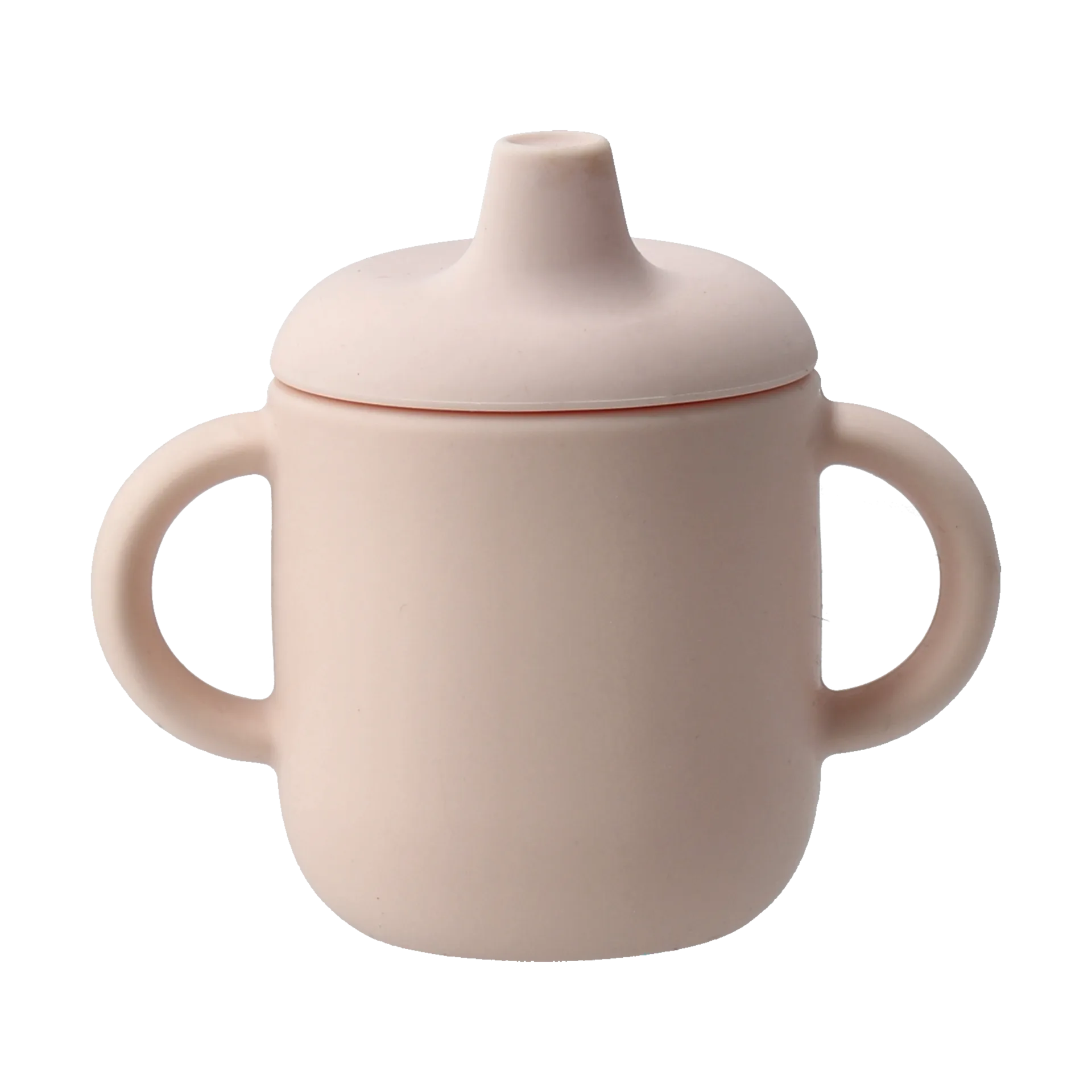 Silikonowy kubek niekapek Elvie 180 ml, Blush Scandi Living