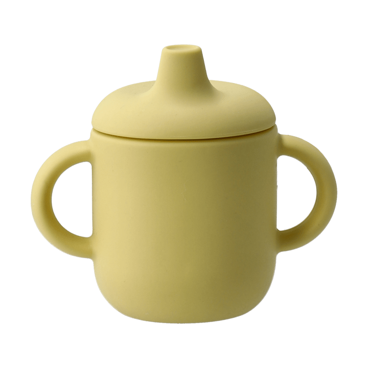 Silikonowy kubek niekapek Elvie 180 ml - Lemon - Scandi Living