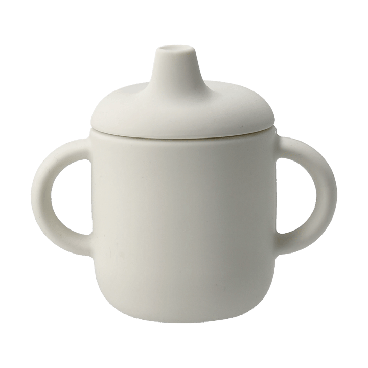 Silikonowy kubek niekapek Elvie 180 ml - Vanilla - Scandi Living