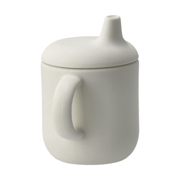 Silikonowy kubek niekapek Elvie 180 ml - Vanilla - Scandi Living