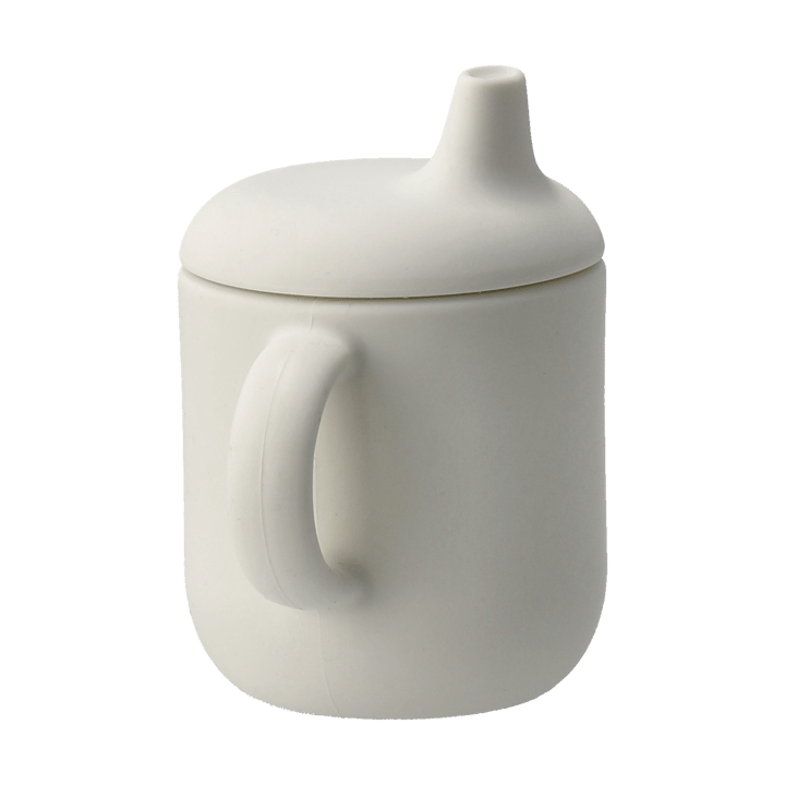 Silikonowy kubek niekapek Elvie 180 ml, Vanilla Scandi Living