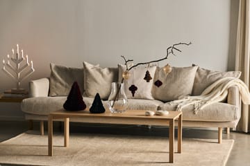 Świecznik adwentowy Pine 62 cm - Bejcowany na biało - Scandi Living