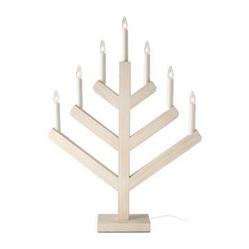 Świecznik adwentowy Pine 62 cm - Bejcowany na biało - Scandi Living