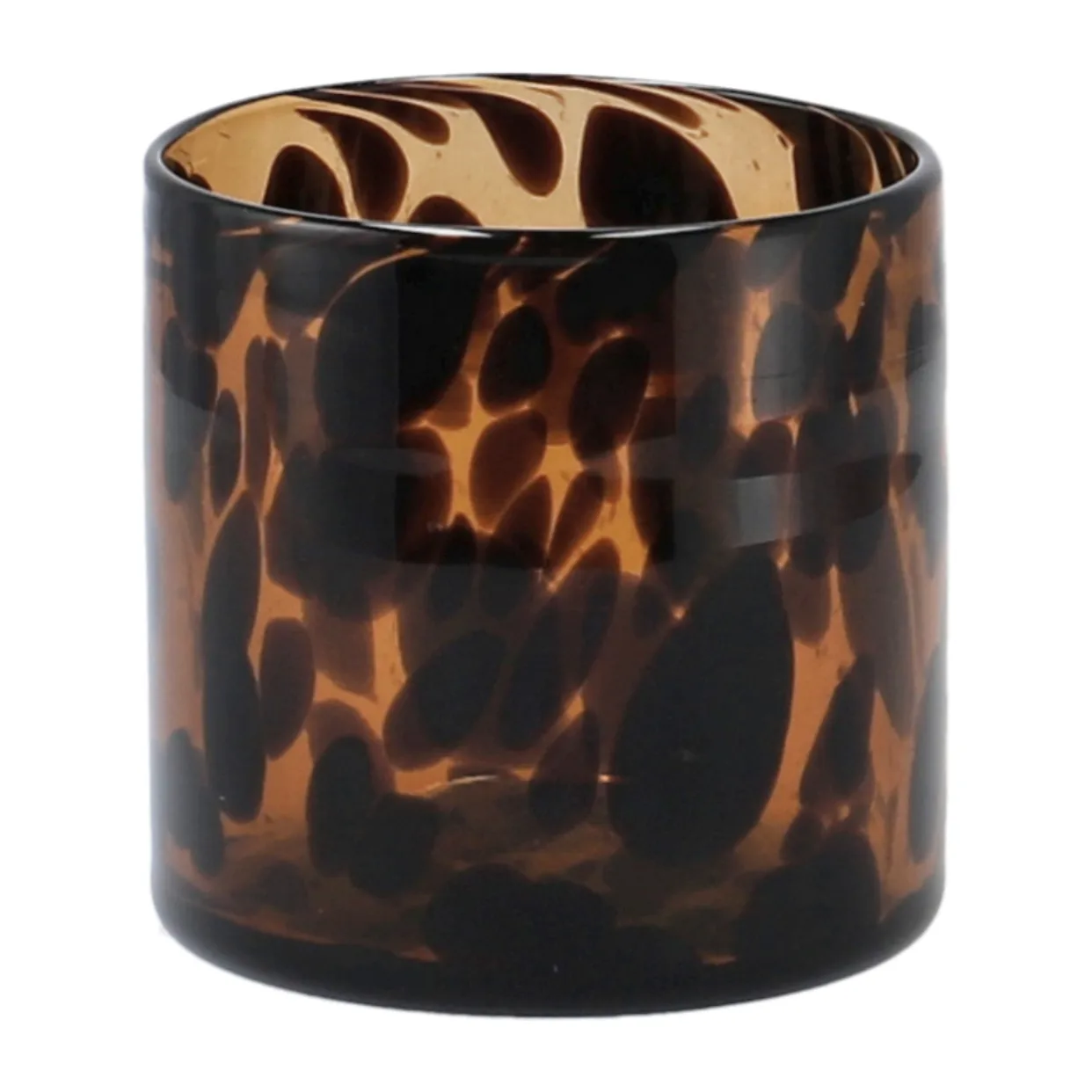 Świecznik Cloud Ø10 cm, Brązowy Scandi Living