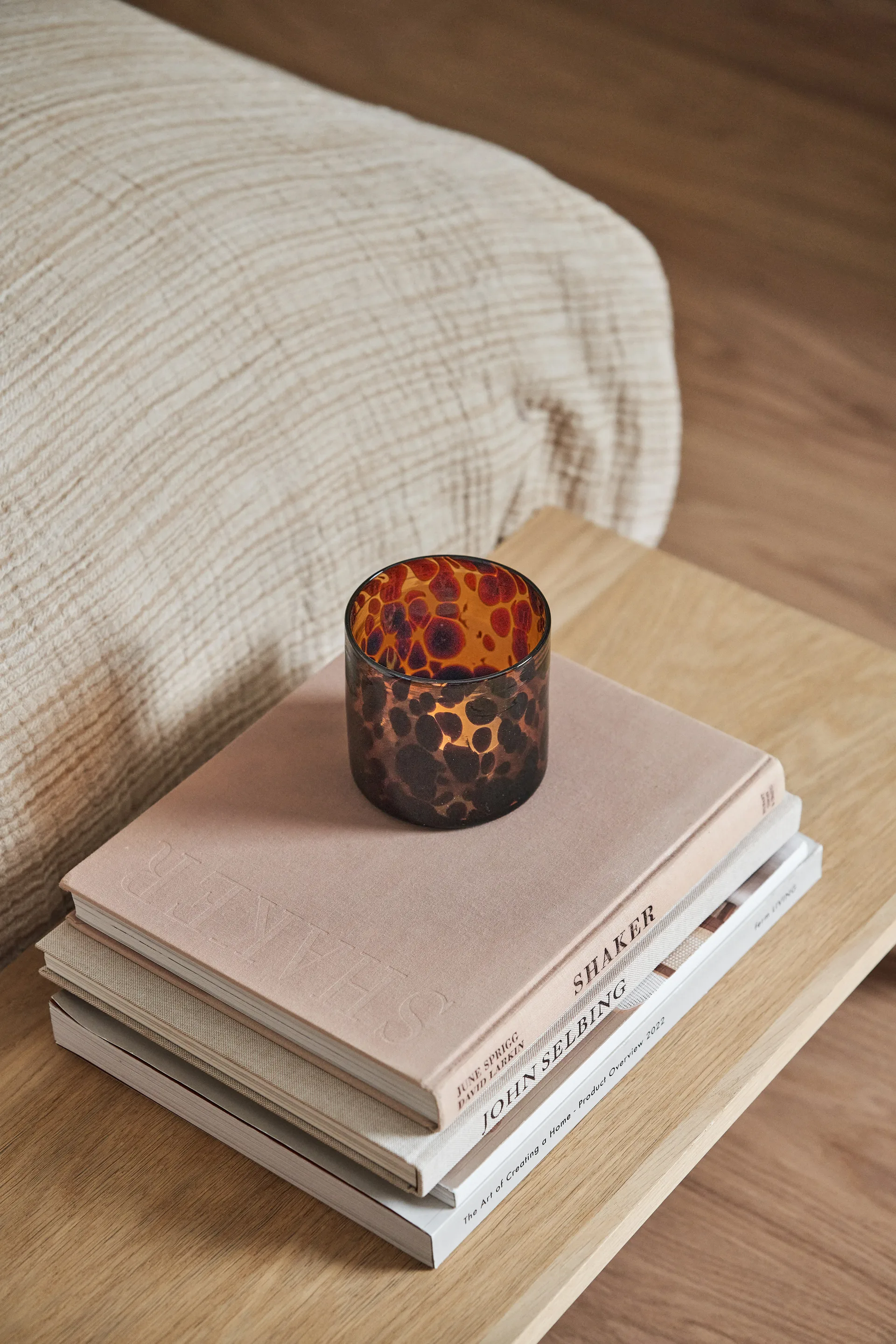 Świecznik Cloud Ø10 cm, Brązowy Scandi Living