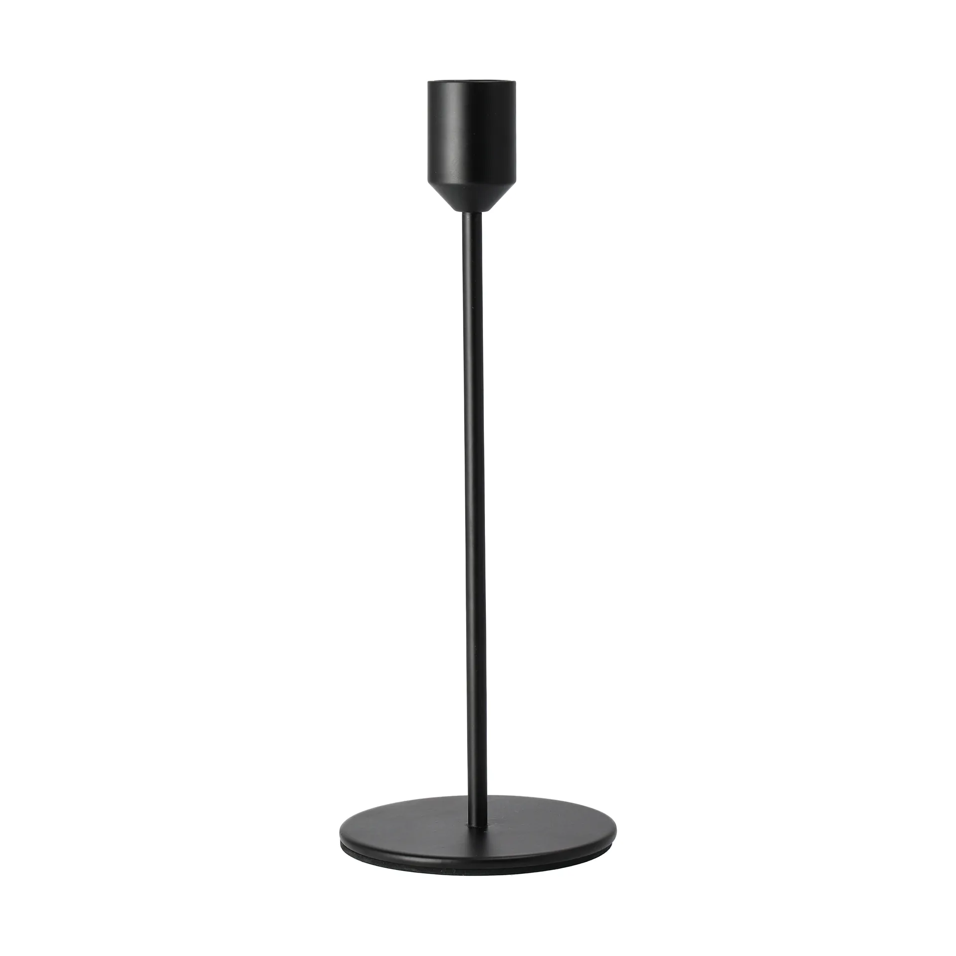 Świecznik Glare 22 cm, Czarny Scandi Living