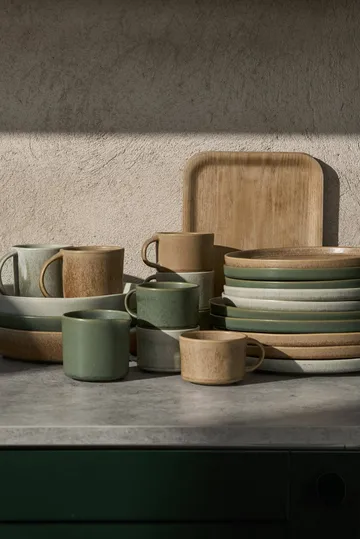 Talerz do makaronu Clay - Beżowy, Ø23 cm - Scandi Living
