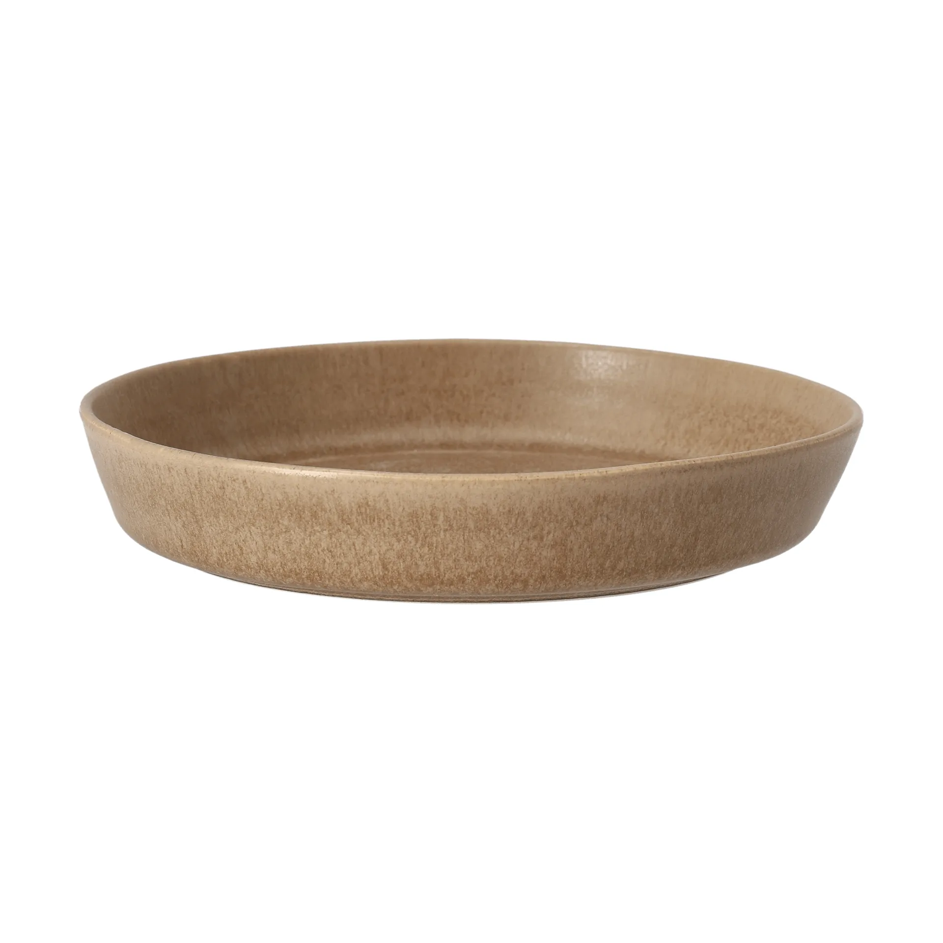Talerz do makaronu Clay, Brązowy, Ø23 cm Scandi Living