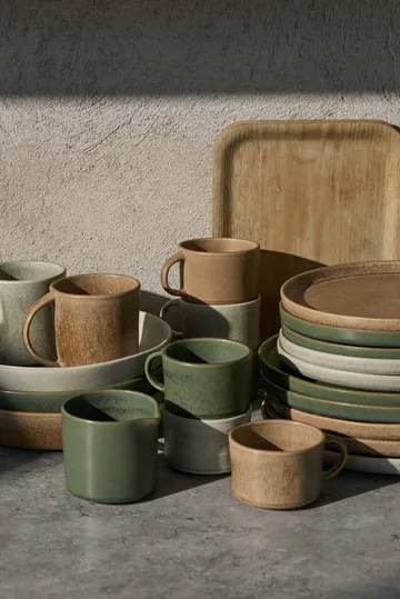 Talerz do makaronu Clay - Brązowy, Ø23 cm - Scandi Living