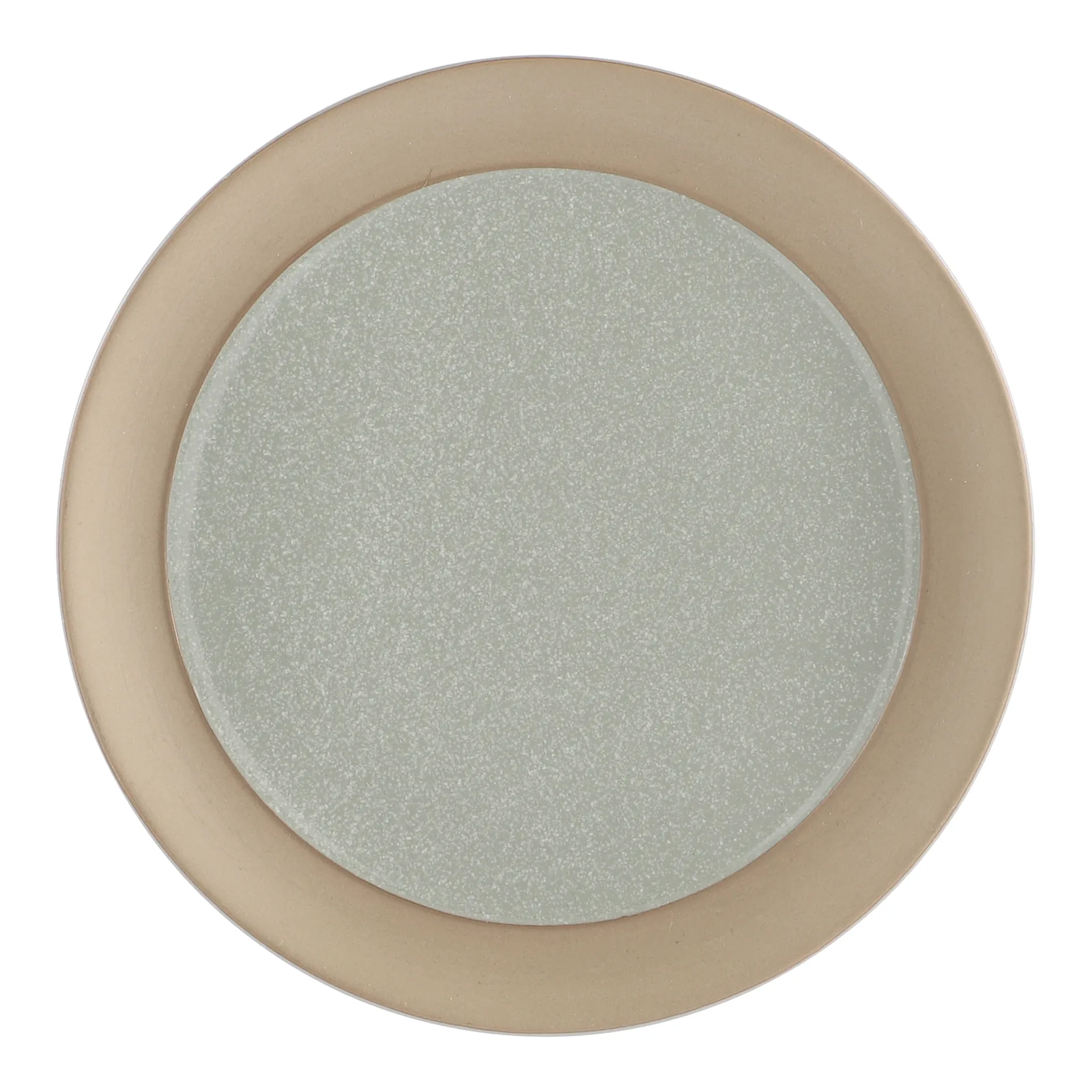 Talerz Fossil Ø21 cm, Zielony Scandi Living