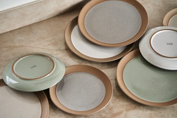 Talerz Fossil Ø26 cm - Biały - Scandi Living
