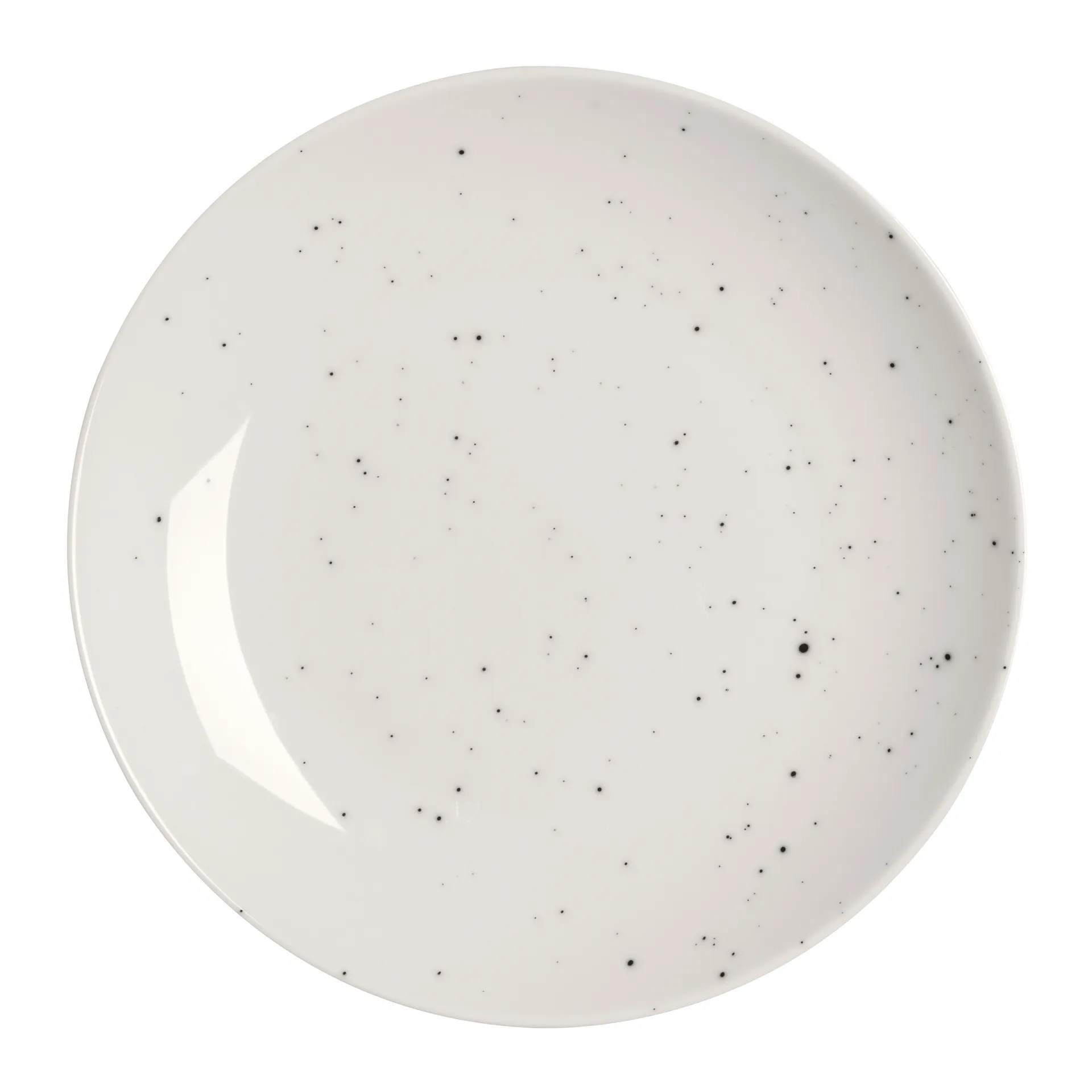 Talerz Freckle Ø20 cm, Biały Scandi Living