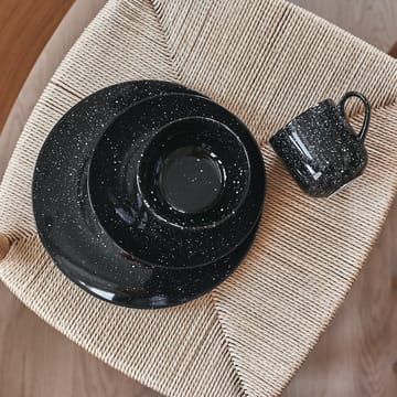 Talerz Freckle Ø20 cm - Czarny - Scandi Living