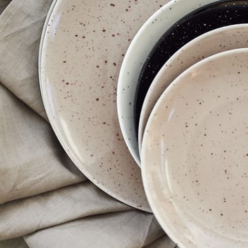 Talerz Freckle Ø20 cm - Czarny - Scandi Living