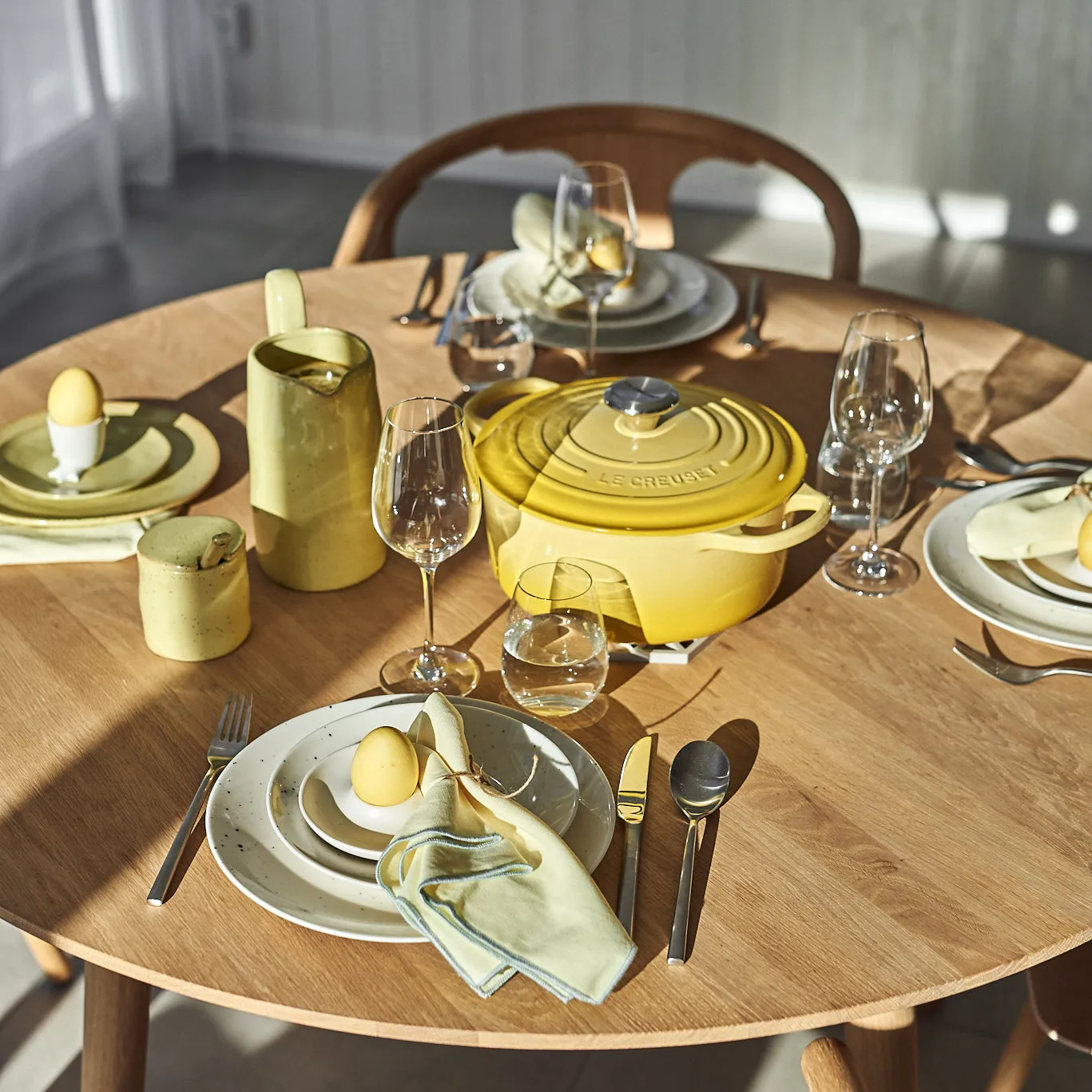 Talerz Freckle Ø26 cm, Biały Scandi Living