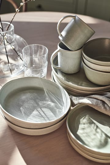 Talerz głęboki Sandsbro Ø23 cm - Jasnoszary - Scandi Living