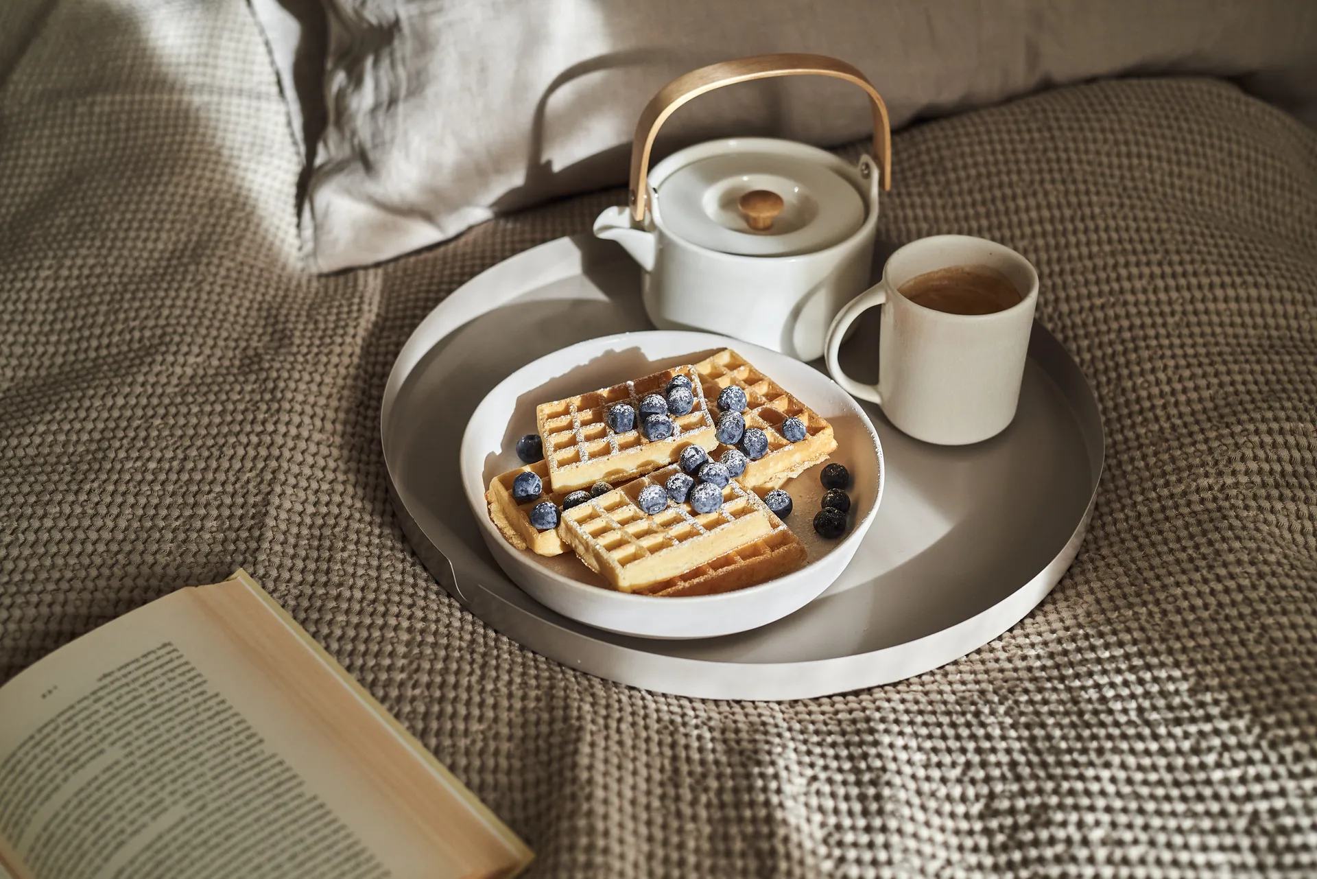 Talerz Sandsbro, Offwhite, Ø20 cm Scandi Living