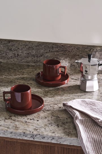 Talerz Taper 14 cm - Czerwony - Scandi Living
