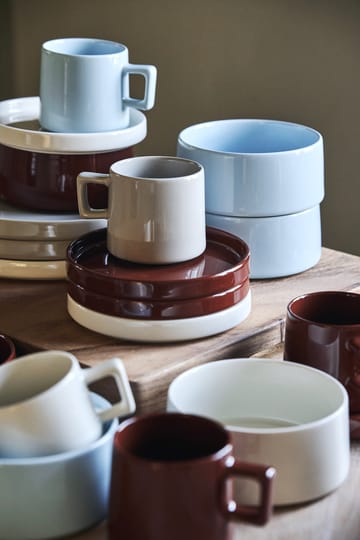 Talerz Taper 14 cm - Czerwony - Scandi Living