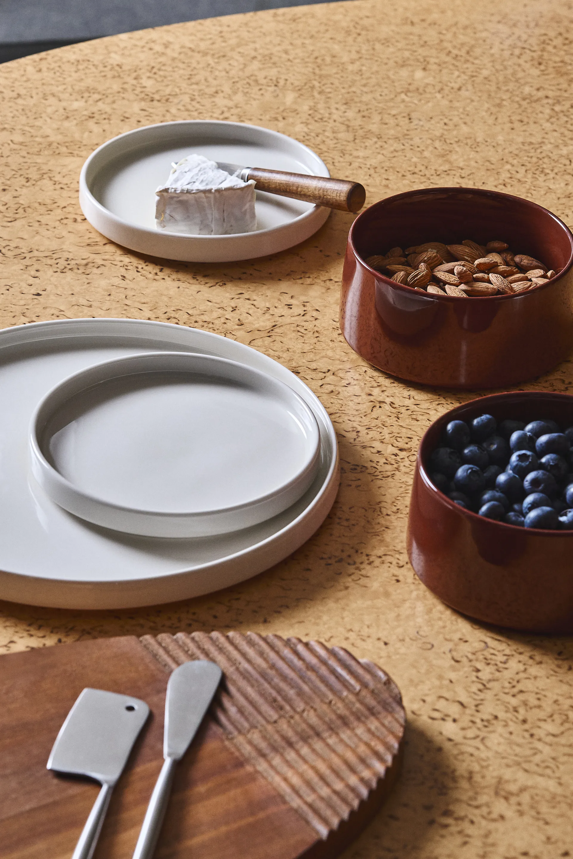 Talerz Taper 14 cm, Jasnoszary Scandi Living