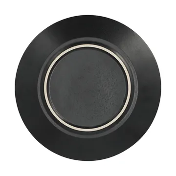 Talerz Terra - Czarny kamionkowa, Ø26,5 cm - Scandi Living