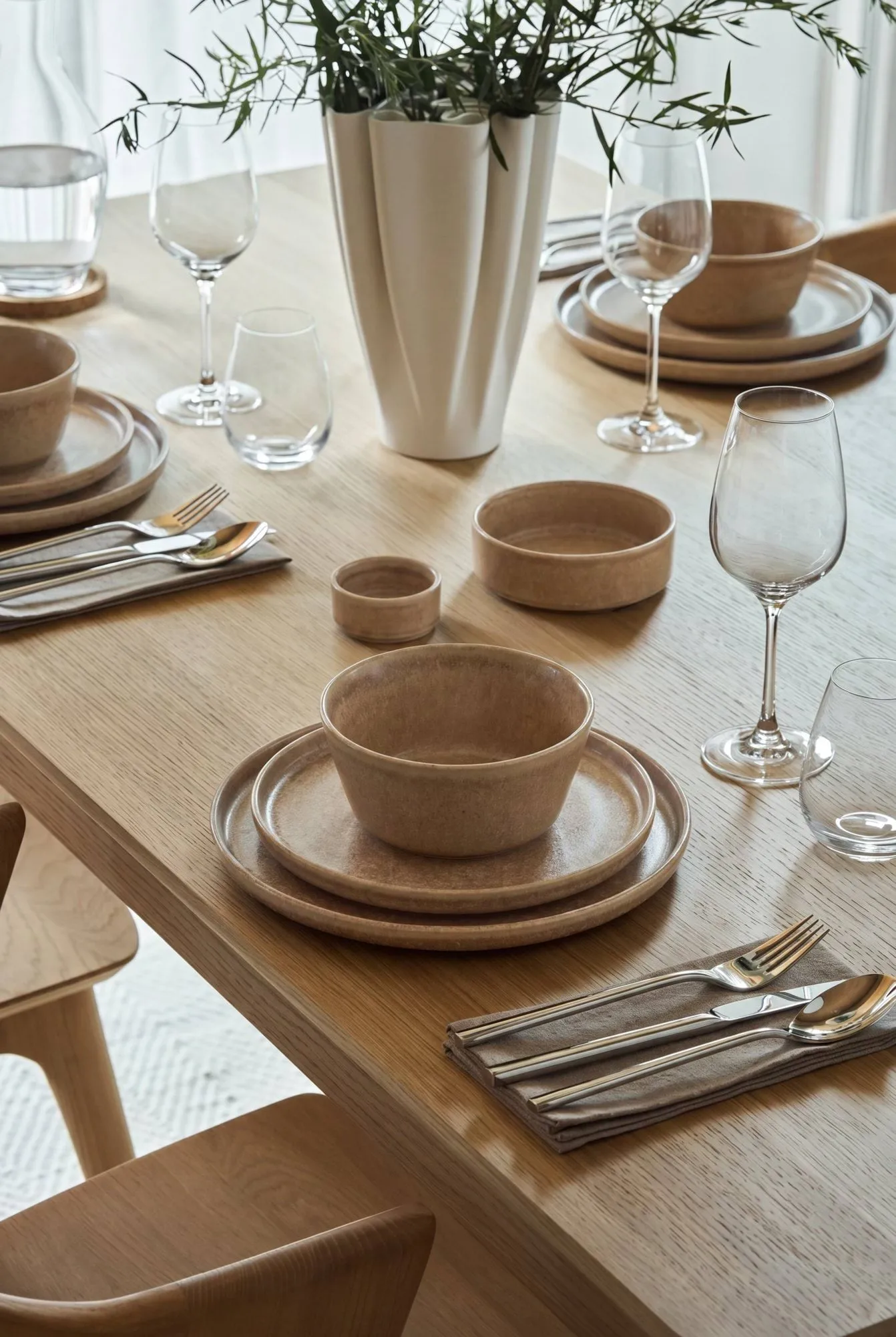 Talerzyk Clay, Brązowy, Ø20 cm Scandi Living