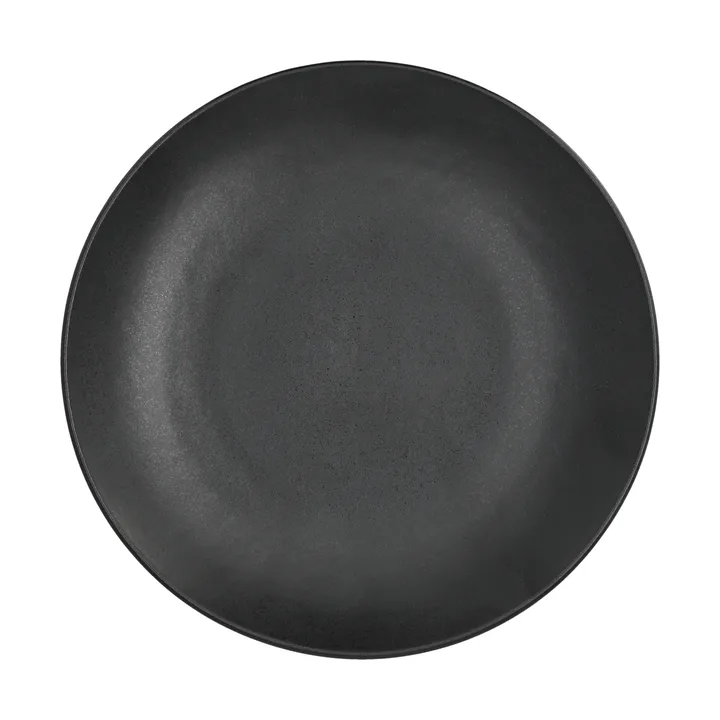 Talerzyk Terra - Czarny kamionkowa, Ø22 cm - Scandi Living