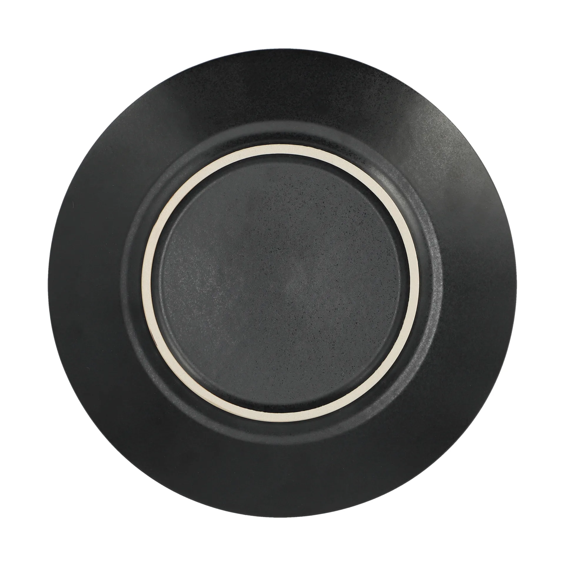 Talerzyk Terra, Czarny kamionkowa, Ø22 cm Scandi Living