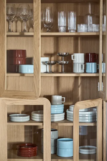 Taper zestaw śniadaniowy 12 elementy - Biały - Scandi Living