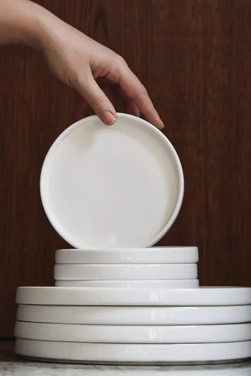 Taper zestaw zastawy stołowej 12 elementy - Biały - undefined - Scandi Living