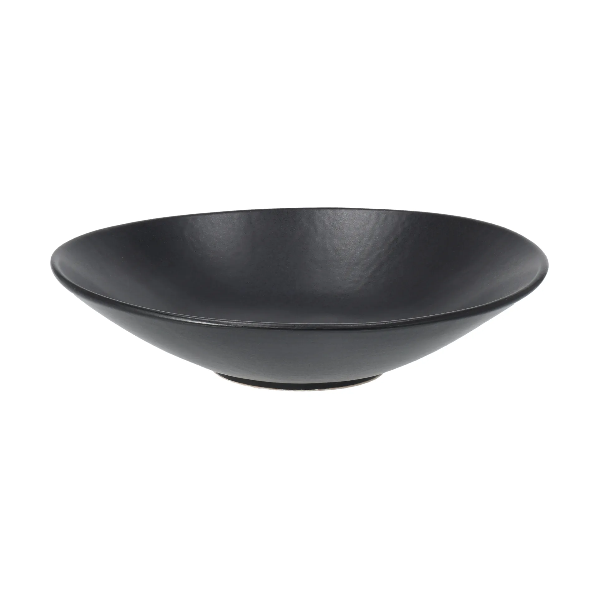 Terra talerz, Czarny kamionkowa, Ø22,5 cm Scandi Living
