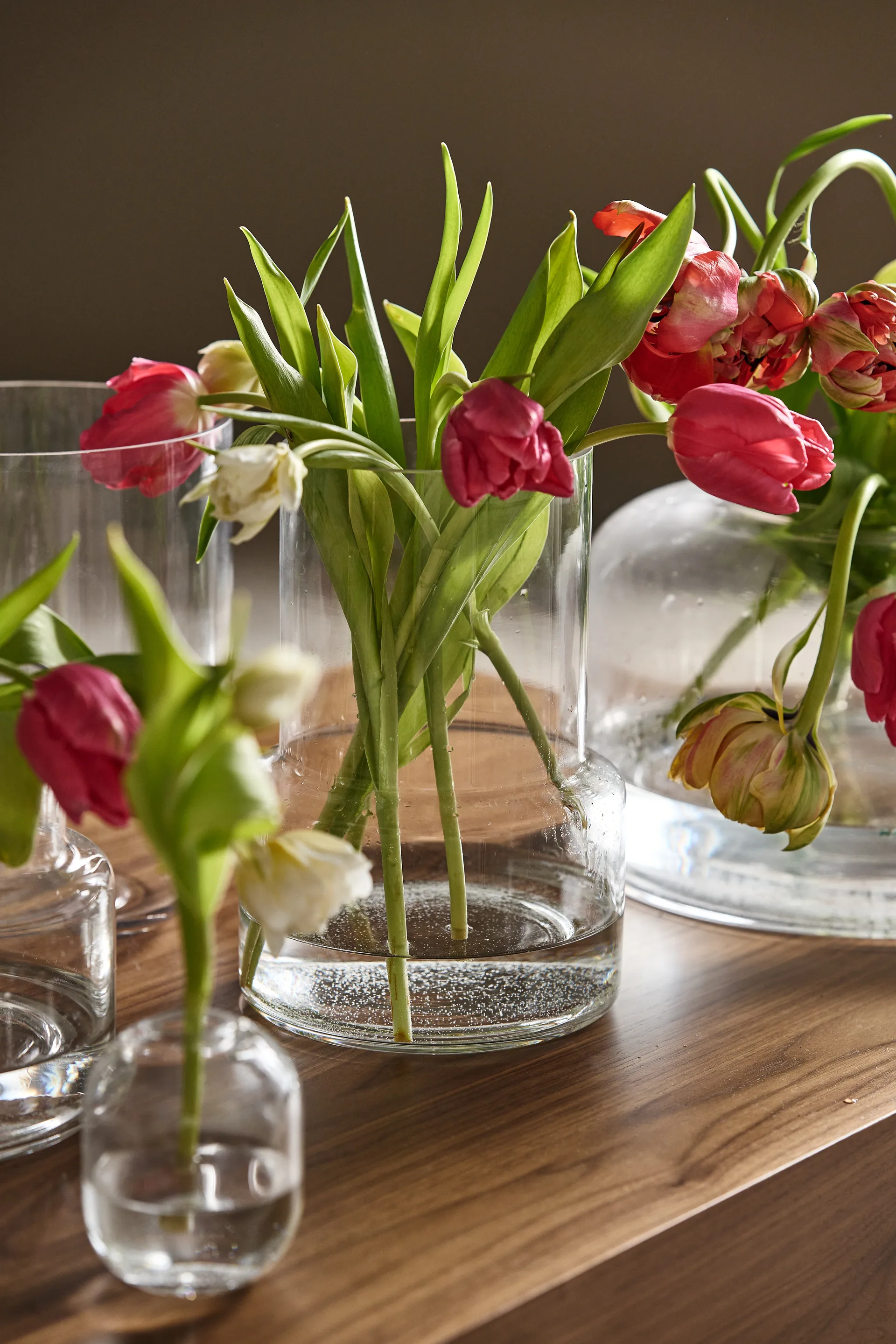 Wazon Dew Ø6,5x10 cm, Przezroczysty Scandi Living