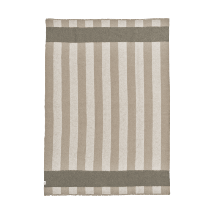 Wełniany koc Aisles 130x180 cm - Beżowy - Scandi Living