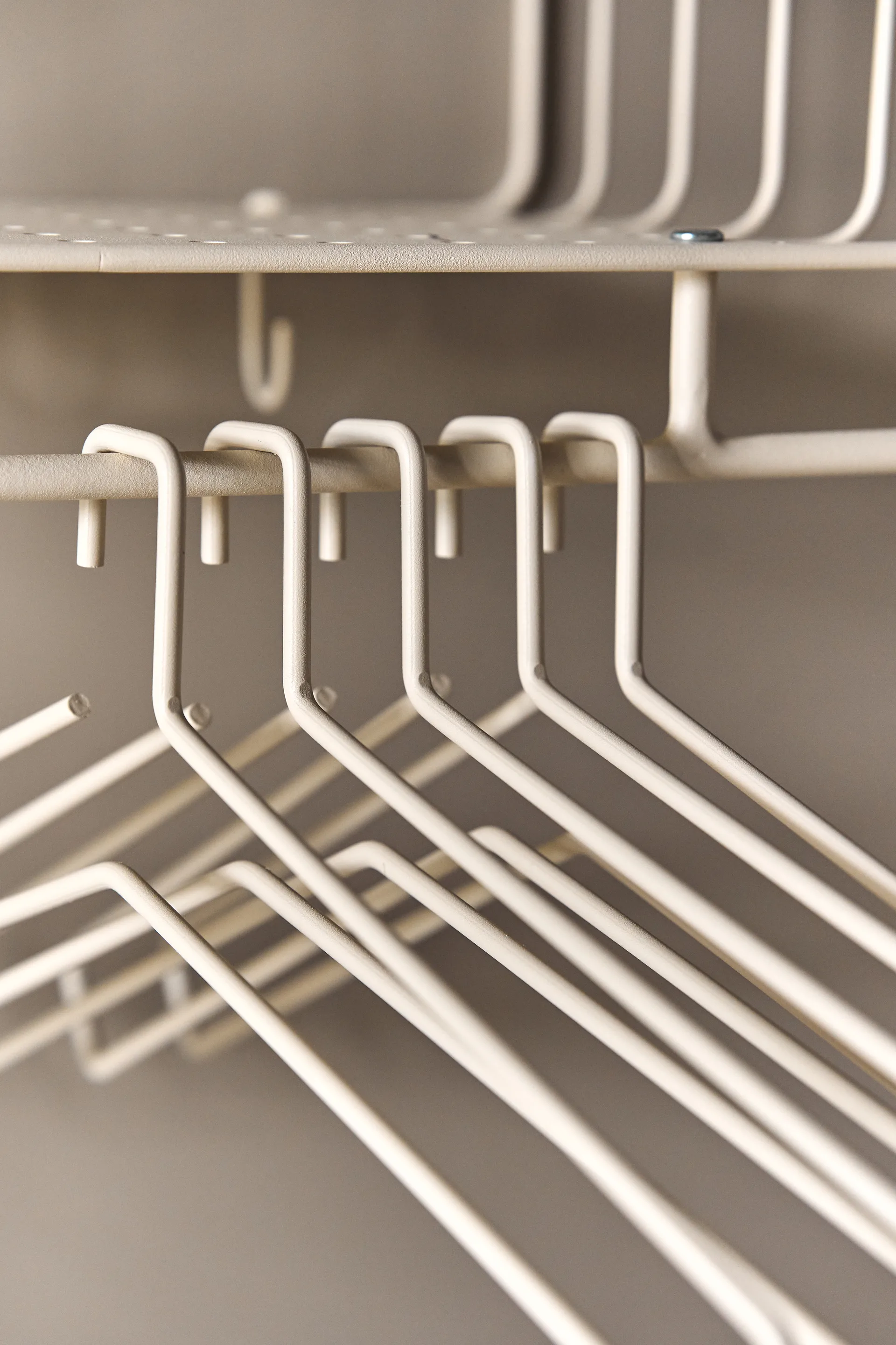 Wieszak Edge 5 szt., Beige Scandi Living