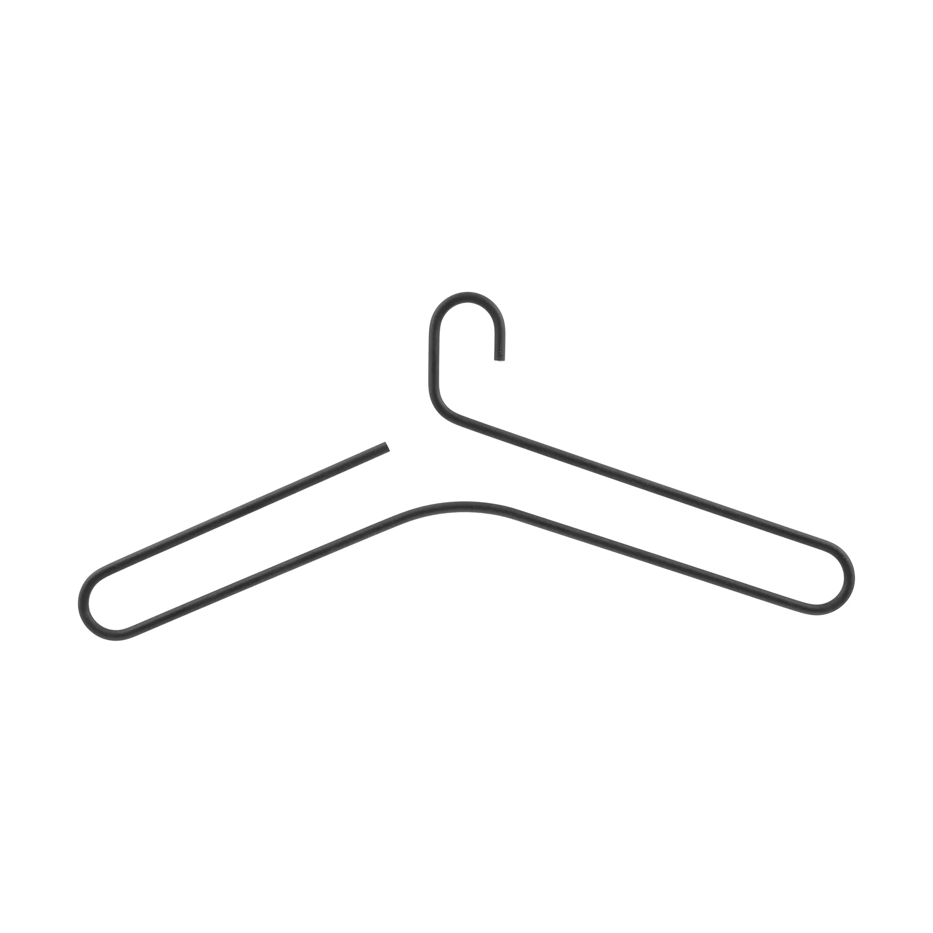 Wieszak Smooth 5 szt., Black Scandi Living