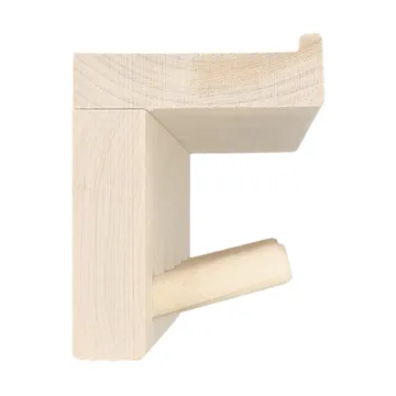 Wieszak z półką Alley - Brzoza - Scandi Living