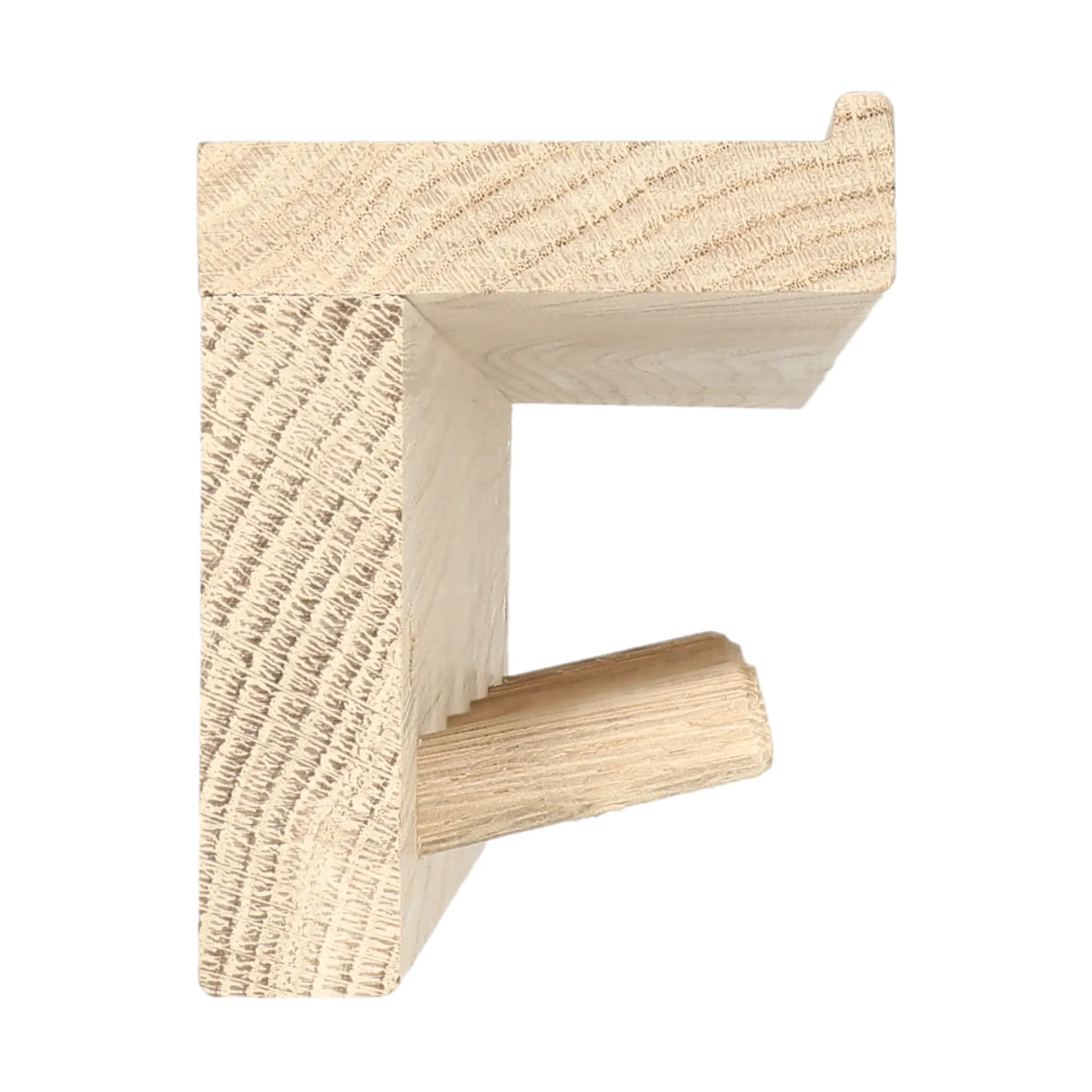 Wieszak z półką Alley, Dąb Scandi Living