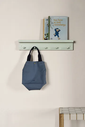 Wieszak z półką Alley - Zielony - Scandi Living