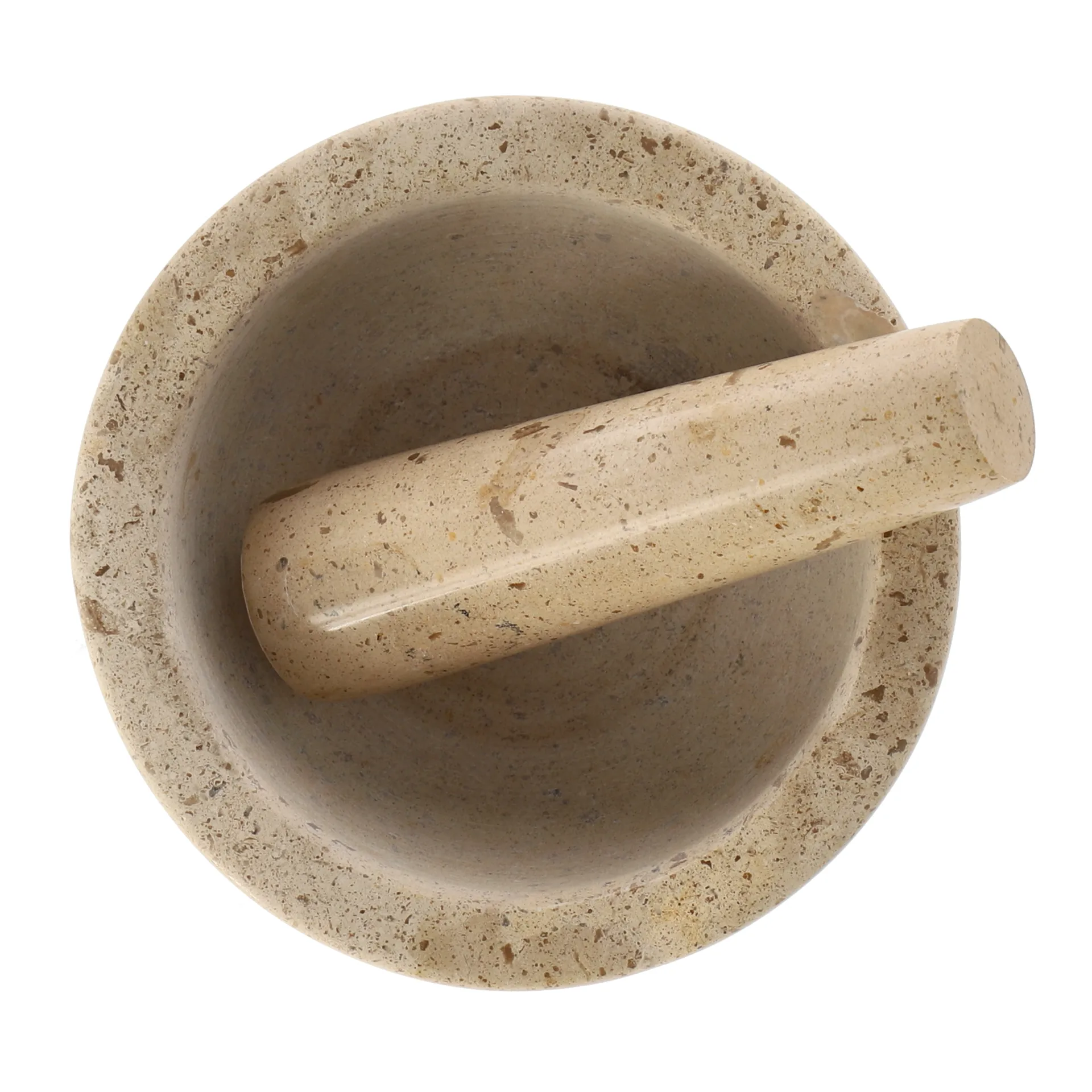 Zaprawa Ridge Ø14x7 cm, Marmur Scandi Living