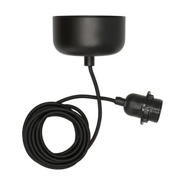 Zawieszenie sufitowe z przewodem 250 cm - Czarne - Scandi Living