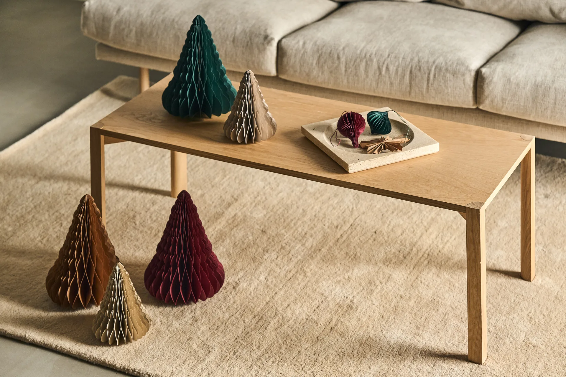 Zawieszka na choinkę Onion 4 szt., Forest Green Scandi Living